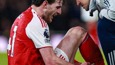 Arsenal Injury Crisis Deepens as Declan Rice Set to Miss Crucial Aston Villa Clash